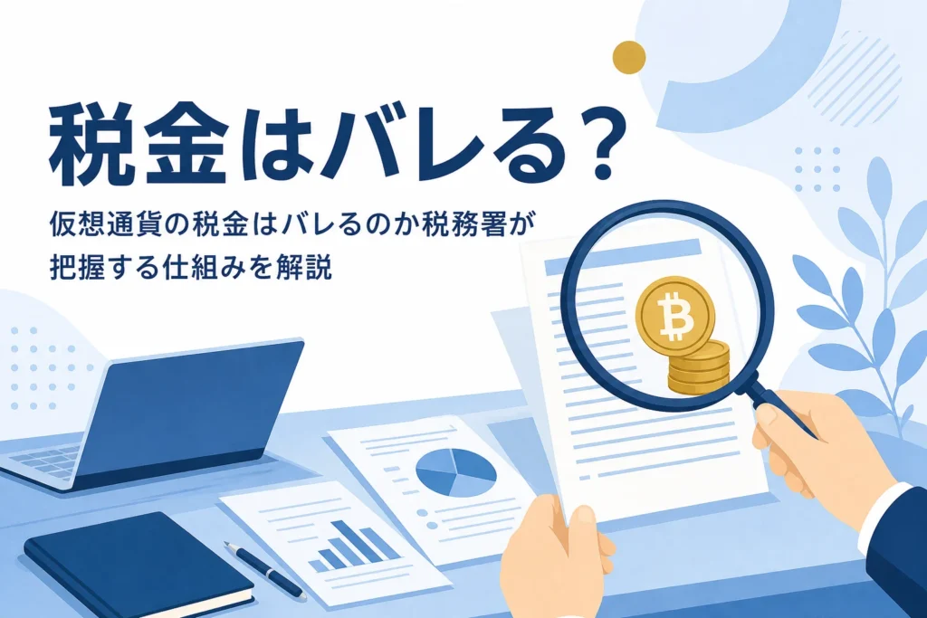 仮想通貨の税金はバレるのか