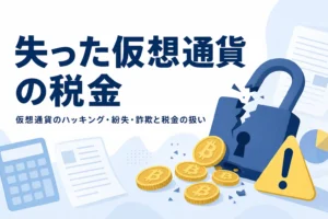 ハッキング・紛失・詐欺で失った仮想通貨の税金