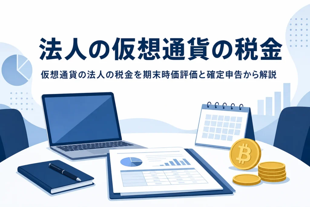 法人の仮想通貨の税金