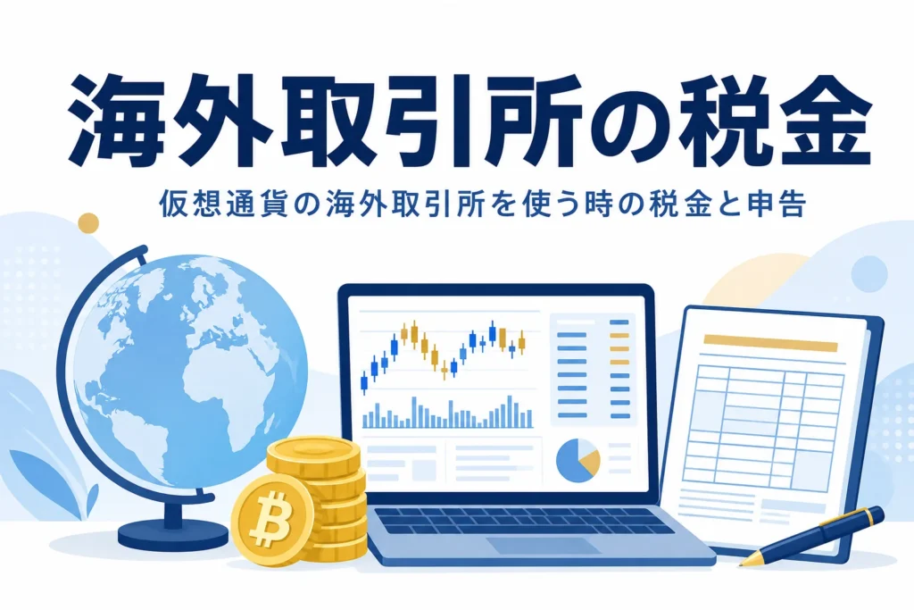仮想通貨の海外取引所の税金と確定申告