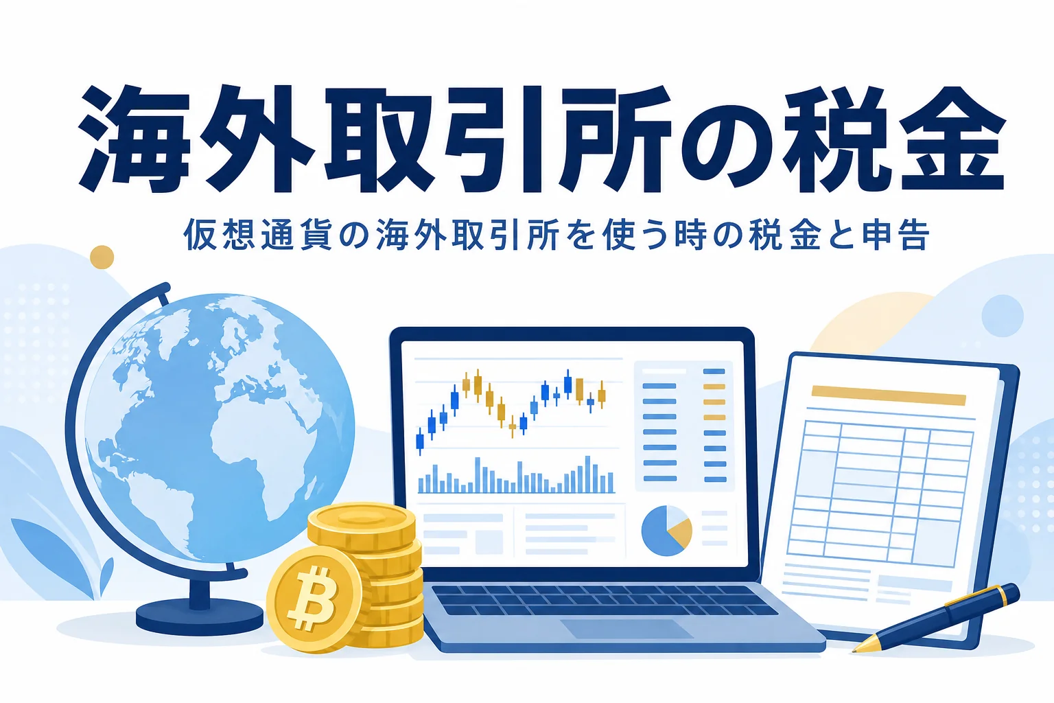 仮想通貨の海外取引所の税金と確定申告