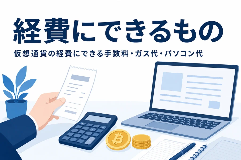 仮想通貨の経費にできるもの