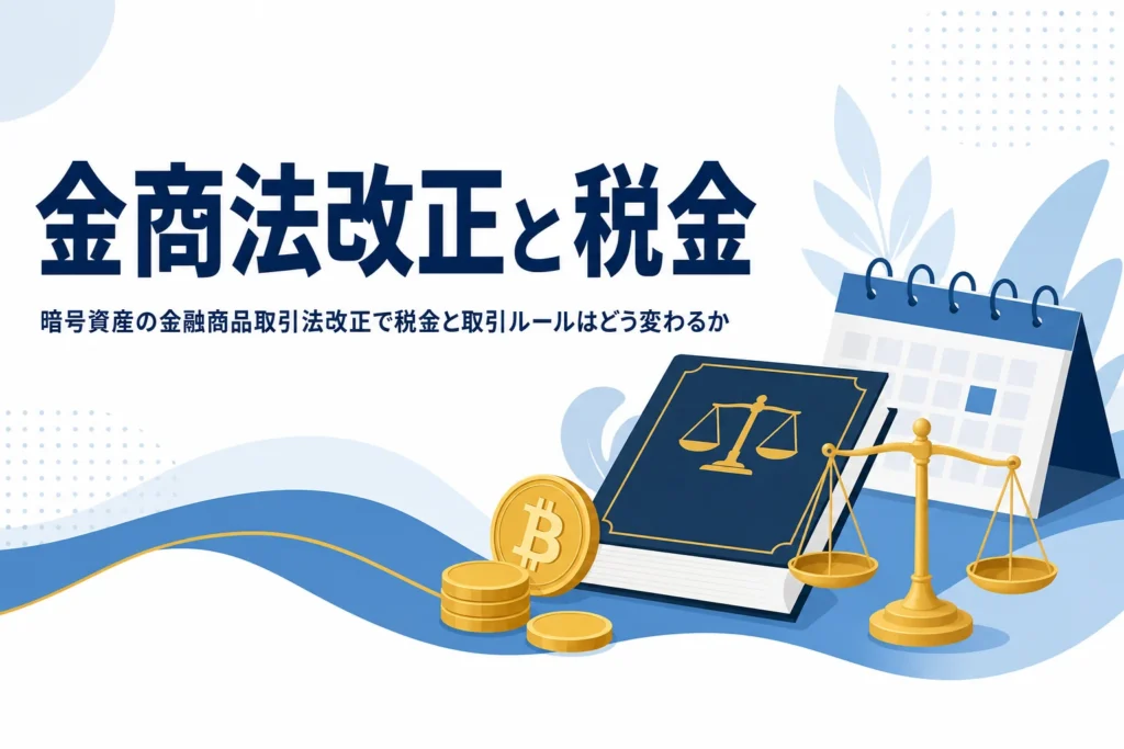 暗号資産の金融商品取引法改正と税金
