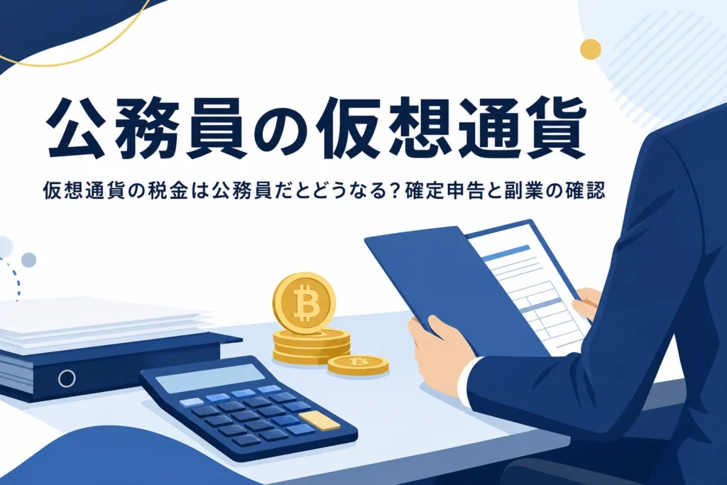 公務員の仮想通貨の税金と確定申告