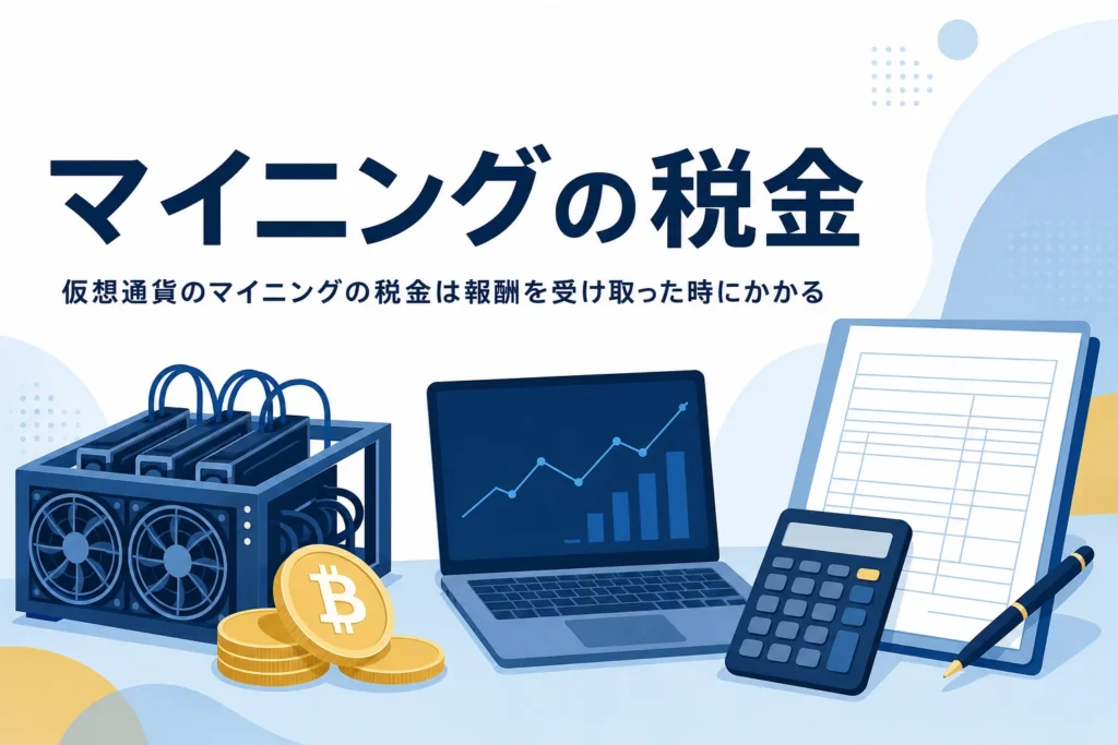 仮想通貨のマイニングの税金