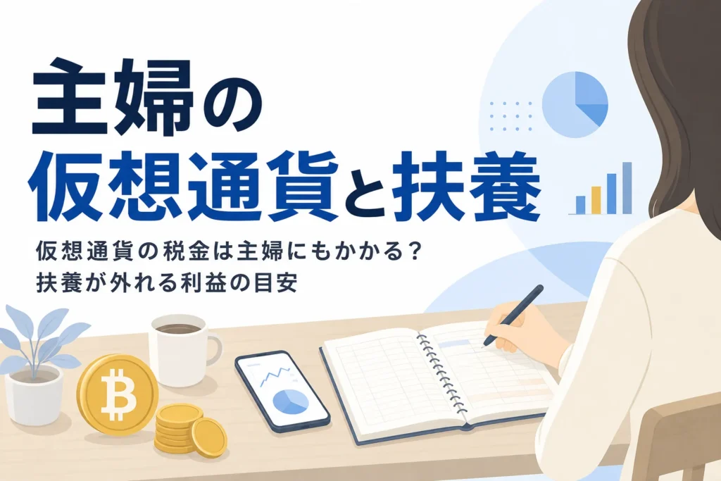 主婦・扶養内の仮想通貨の税金