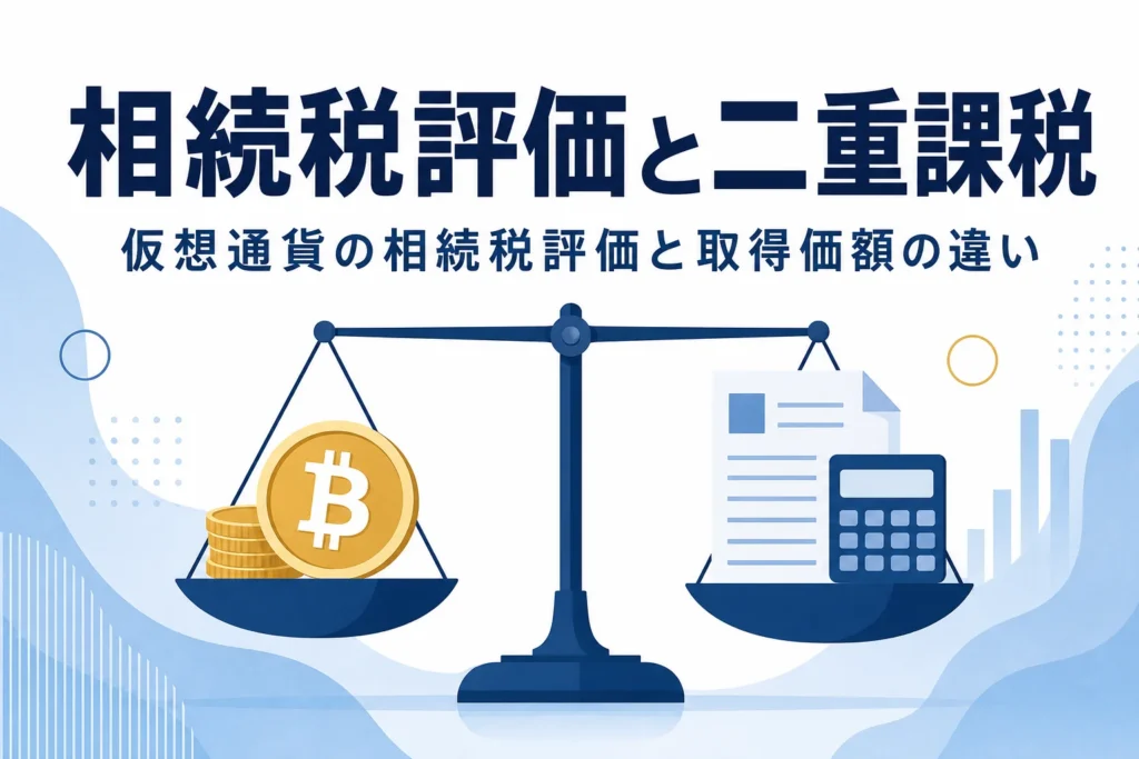 仮想通貨の相続税評価と二重課税の疑問
