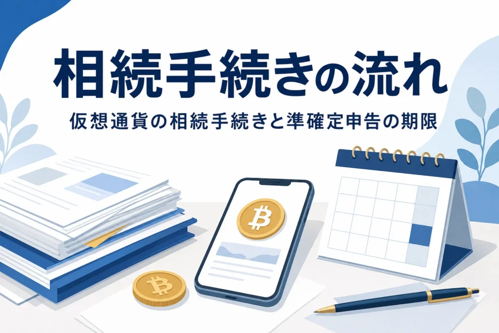 仮想通貨の相続手続きの流れ