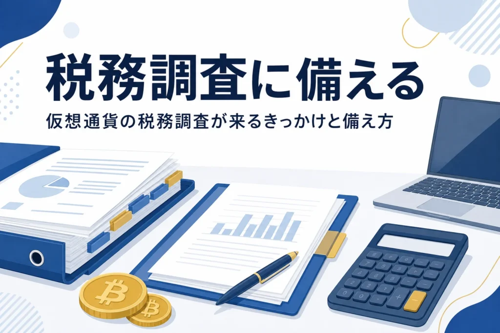 仮想通貨の税務調査が来るきっかけと備え